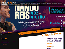 Tablet Screenshot of morphine.com.br